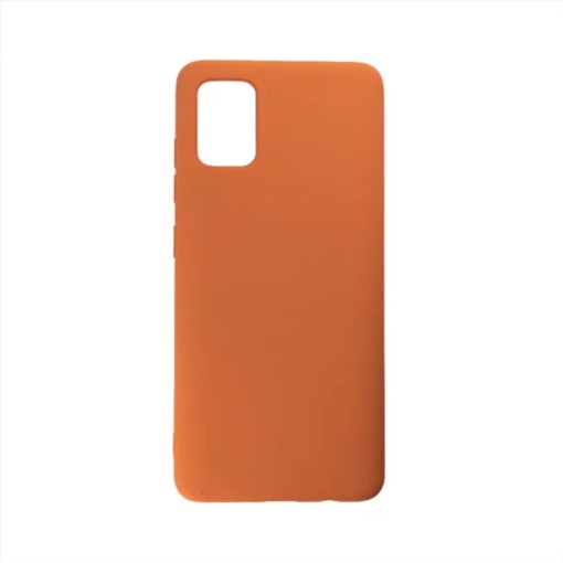 Husa Samsung A51, Silicon Soft, Portocaliu