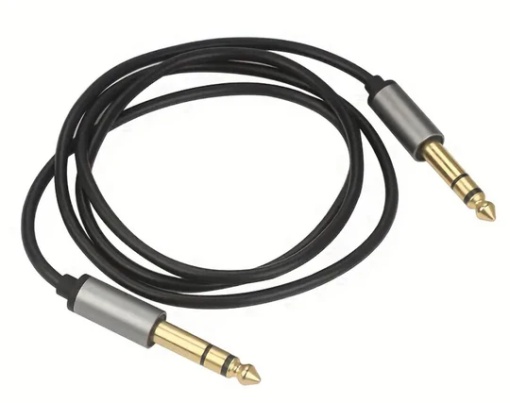 Cablu Audio, Jack 6.35mm (6.5mm) Tata la Jack 6.35mm (6.5mm) Tata, 3m