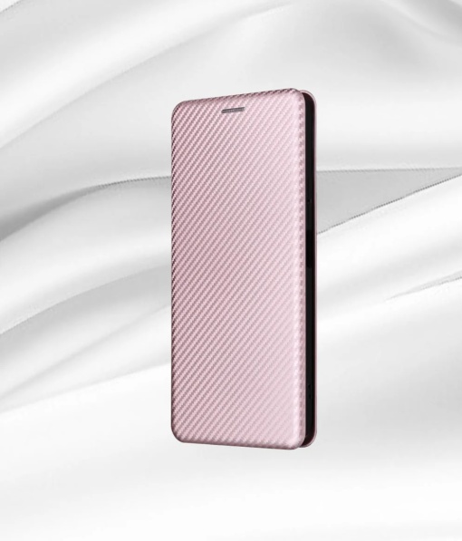 Husa Carte iPhone 14 Pro Max, Carbon, Roz