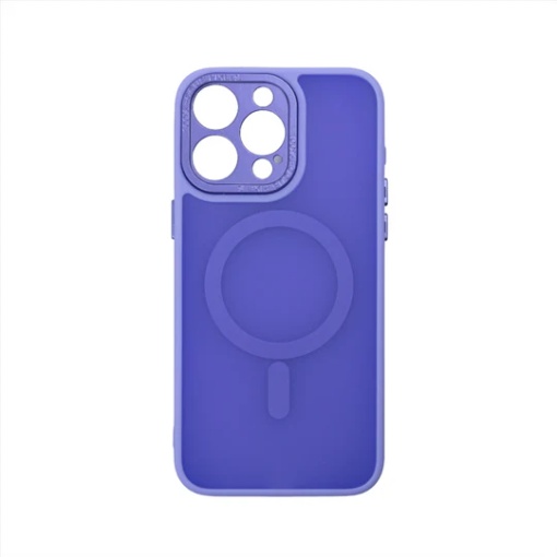Husa iPhone 14 Pro Max, Silicon, Lila Mat