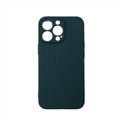 Husa iPhone 14 Pro Max, Silicon Soft, Verde