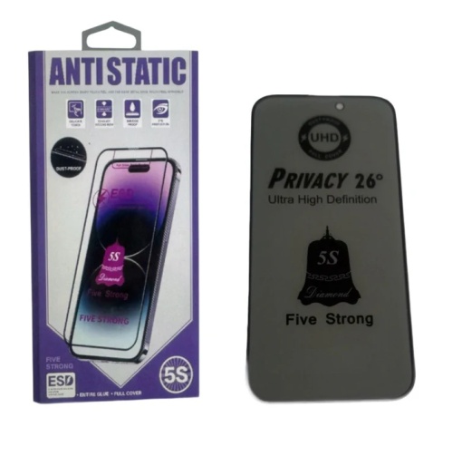 Folie Sticla ESD Privacy 26º (iPhone 15)