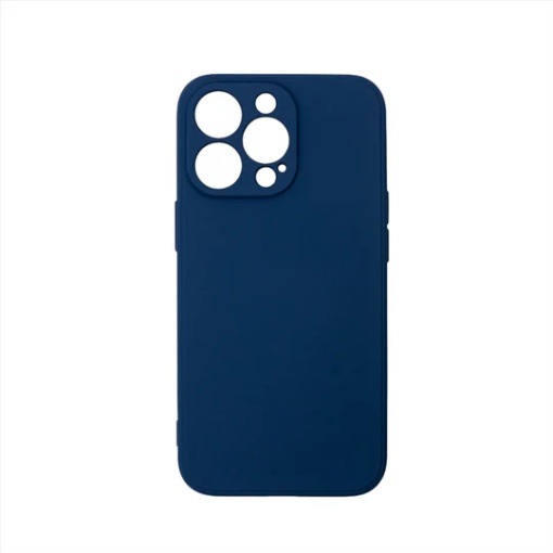 Husa iPhone 14 Pro Max, Silicon Soft, Albastru
