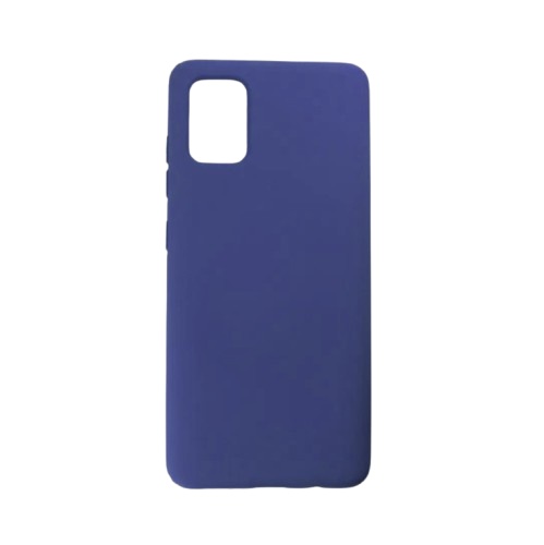Husa Samsung A51, Silicon Soft, Albastru Marin
