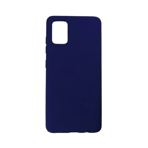 Husa Samsung A51, Silicon Soft, Albastru Inchis