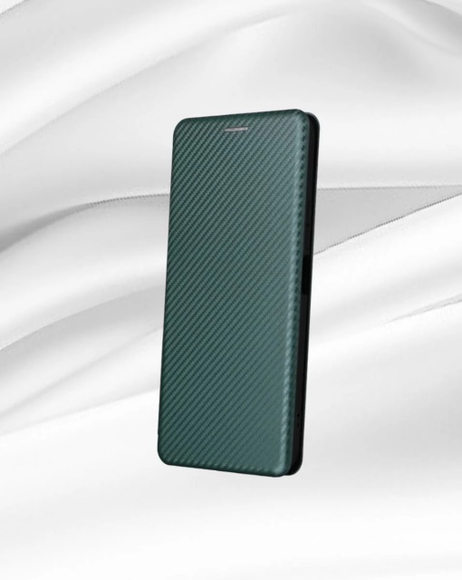 Husa Carte iPhone 14 Pro Max, Carbon, Verde