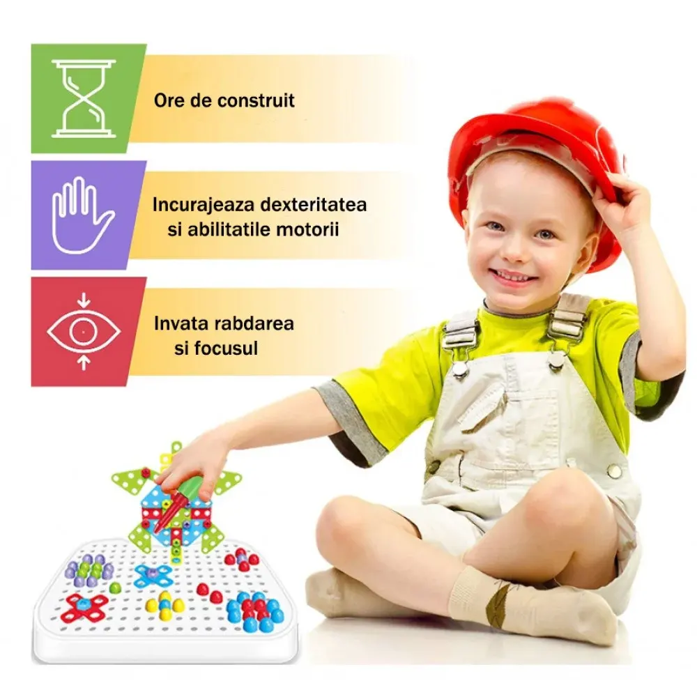 bormasina magica si jocuri de mesterit pentru baieti