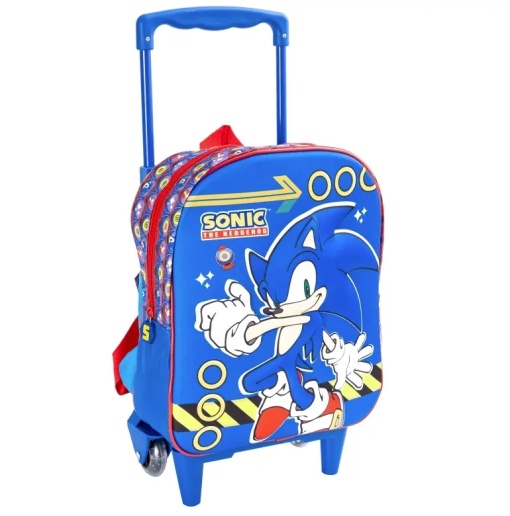 Ghiozdan troller Sonic, 3D, 3-8 ani