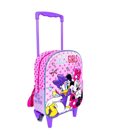 Ghiozdan troller Disney Minnie Mouse, 3D, 3-8 ani