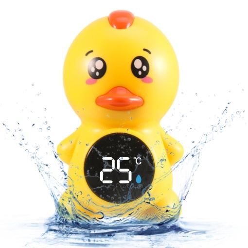 Termometru electronic pentru baita, rezistent la apa, plutitor, 3 trepte temperatura, Ratusca