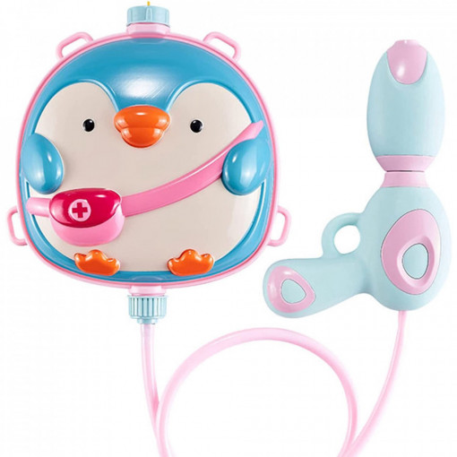 Pistol de apa cu rezervor ghiozdanel, Pinguin