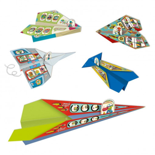 Set Origami Avioane din Hartie Djeco