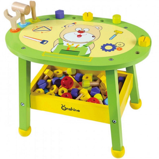 Banc de Lucru din Lemn, Ursuletul Vesel