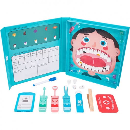 Carte Magnetica Educativa, Doctorul Dentist