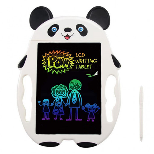 Tableta Educativa LCD pentru copii cu butoane stergere, Panda