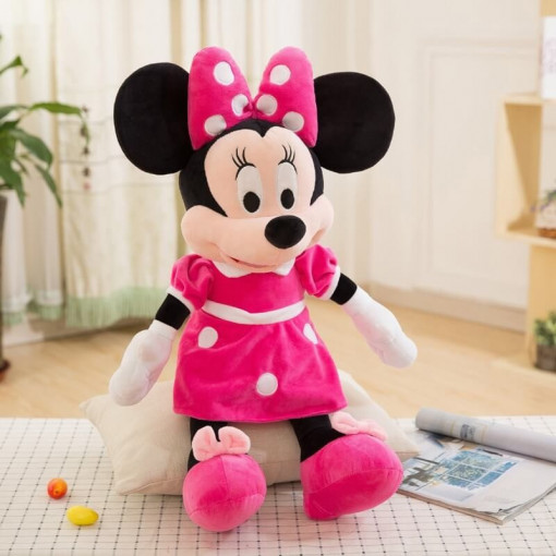Figurina din plus, Minnie Mouse, 70 cm, roz