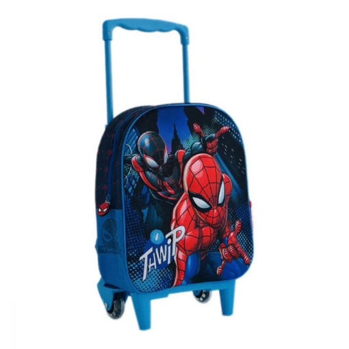 Ghiozdan troller Spiderman 3D, 3-8 ani