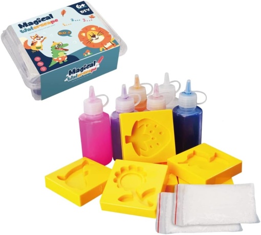 Set creativ DIY figurine 3D in apa, Magic Water