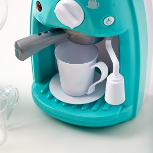 Aparat de cafea cu lumini, sunete si accesorii