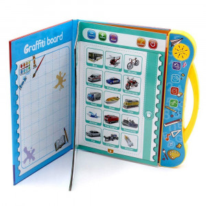 Carte electronica cu activitati educative in limba engleza, prescolari, Edu Book