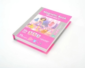 Carte magnetica puzzle pentru copii – Lumea printeselor