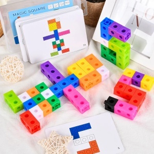 Cuburi de construit cu 60 piese - Magic square