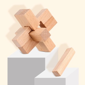 Joc de logica si inteligenta tip puzzle 3D pentru copii si adulti