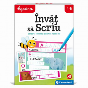 Joc educativ reutlizabil Invat sa Scriu, Agerino