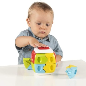 Jucarie 2 in de constructie si stivuit cu 8 piese, Baby Bricks