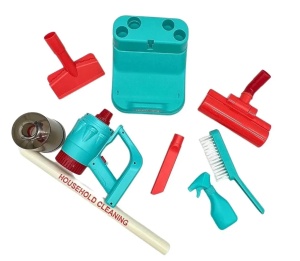 Jucarie aspirator vertical 2 in 1 cu lumini, sunete si functii
