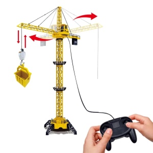 Macara electrica cu telecomanda, 128 cm - Galben