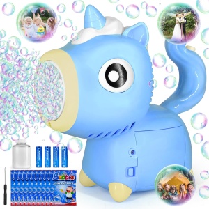 Masina automata de facut baloane Unicorn cu LED, 8000+ baloane/min, Albastru