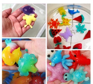 Set creativ DIY figurine 3D in apa, Magic Water