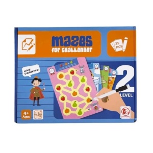 Set educativ desenat cu 25 de planse reutilizabile, Nivel 2