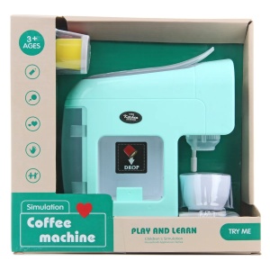 Aparat de cafea cu lumini, sunete si 3 capsule