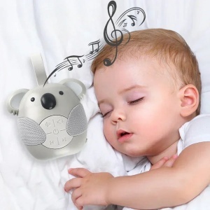 Aparat muzical cu sunete albe portabil pentru bebelusi - Koala
