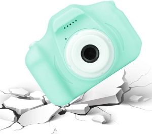 Camera foto-video digitala pentru copii, ecran HD, 3 MP, verde - Img 6