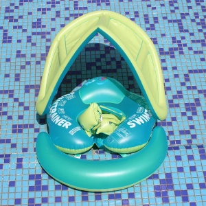 Colac tip barcuta cu chilotel si parasolar detasabil, Swimtrainer