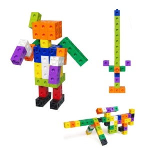 Cuburi de construit cu 60 piese - Magic square
