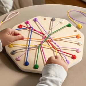 Joc educativ de logica pentru copii si adulti - Descurca firele - Img 3