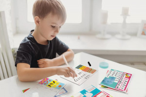 Joc educativ reutlizabil Invat sa Scriu, Agerino