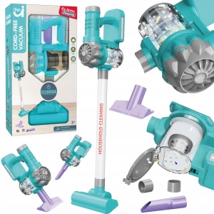 Jucarie aspirator vertical 3 in 1 cu lumini si sunete