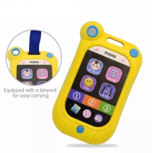 Jucarie bebelusi telefon interactiv cu sunete, lumini si volum reglabil
