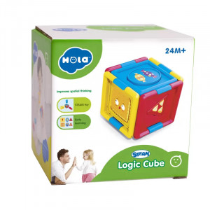 Jucarie educativa multifunctionala, Cubul logic