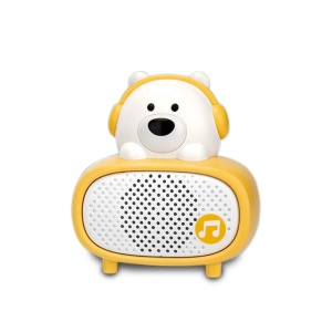 Jucarie karaoke 2 in 1, microfon si boxa, cu bluetooth si telecomanda - Ursulet