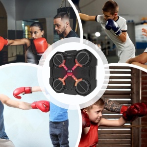 Panou de box inteligent pentru copii, montaj pe perete, cu lumini LED si sunete