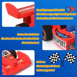Set 3 masinute DIY de asamblat si pictat - F1 
