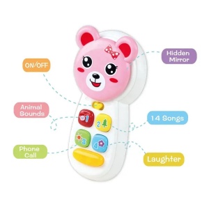 Set 6 jucarii interactive, senzoriale si zornaitoare pentru bebelusi, Kids Melody