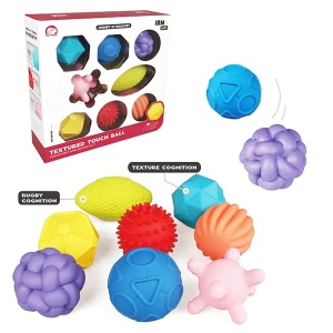 Set 8 mingiute senzoriale moi cu diferite texturi, Diversity