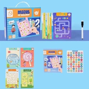 Set educativ desenat cu 25 de planse reutilizabile, Nivel 2